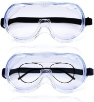 Case of (200) ANNEW Over Glasses Safety Goggles with 4 Ventilation Valves,&nbsp;2 Pcs