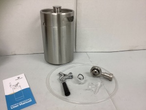 Double Walled Mini Keg Growler, E-Commerce Return