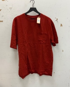 Red Head Mens Pocket Tee, Large, E-Comm Return