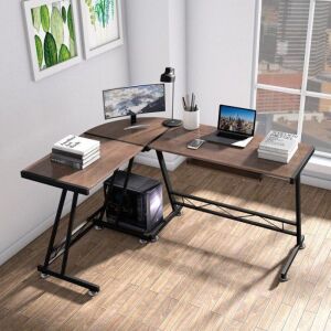 Odema L-Shaped Interchangeable Gaming Desk 
