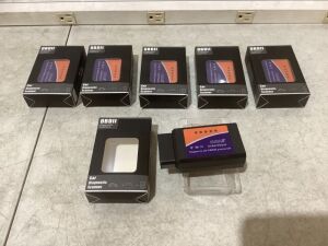 Lot of (6) OBDII Car Diagnostic Scanners 