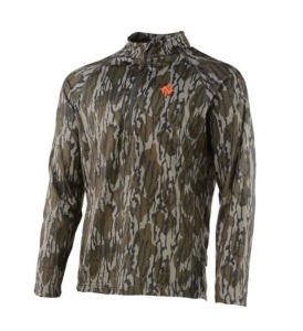 Nomad Mens Transition 1/4 Zip Pullover Mossy Oak Bottomland, XXL, New