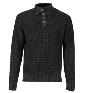 Bob Timberlake 4-Button Long-Sleeve Sweater for Men, Large, Appears New