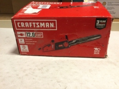 Craftsman Electric Chainsaw. Works