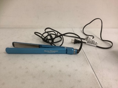 BaByliss Nano Titanium Flat Iron, Powers Up, E-Commerce Return