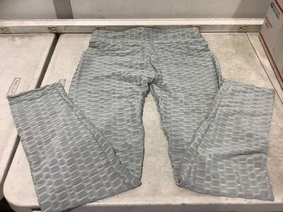 Lot of (8) Grey Leggings, XL