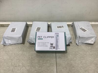 Lot of (5) Pet Clippers 