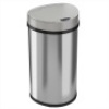 iTouchless 13-gallon Semi-Round Extra-Wide Automatic Sensor Touchless Trash Can. Untested. Appears Unused