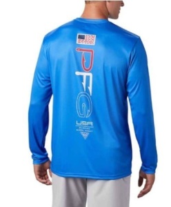 Terminal Tackle PFG Americana Long Sleeve, Large, Appears New