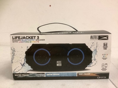 Altec Lansing Bluetooth Speaker, Appears new, Untested