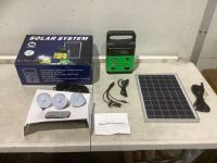 Solar Panel Power Emergency Lighting,&nbsp;MP3 Player, & FM Radio&nbsp;