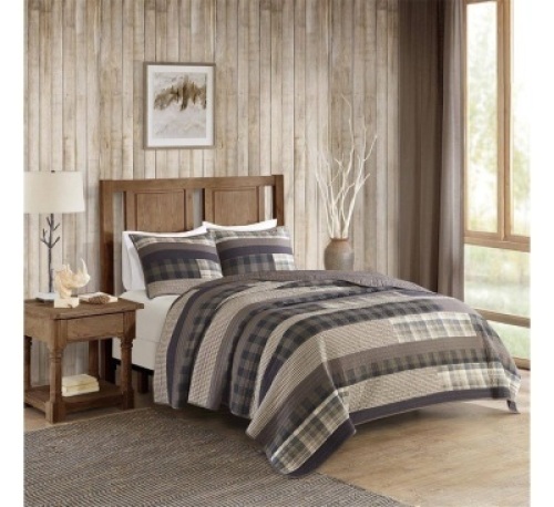 Woolrich&nbsp;Winter Plains Quilt Mini Set, King/Cal King. Appears New