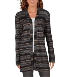 Natural Reflections Angel Falls Long-Sleeve Cardigan for Ladies, Medium, Appears New