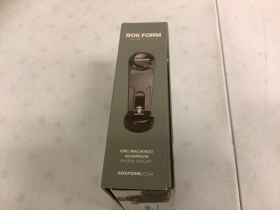 RokForm CNC Machined Aluminum Phone Mount, E-Commerce Return