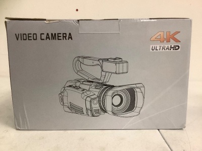 HD 4K Video Camera, Works, Appears new