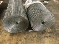 (2) Rolls of Metal Wire Fencing. 48" tall. Approximately 50 ft. Long