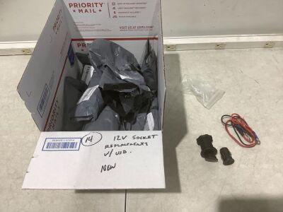 Lot of (14) 12V Socket Replacement with USB