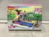 COGO Dream Girls Beach House Building Block Set