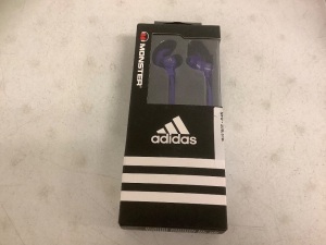 Adidas Monster Earbuds, Appears New, Untested