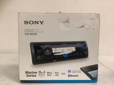 Sony Marine Series Media Player, Untested, E-Commerce Return