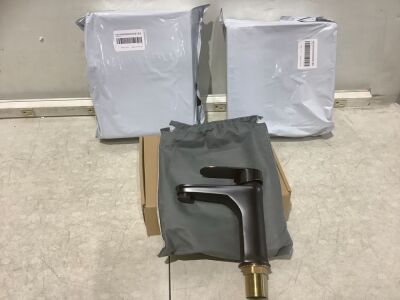 Lot of (3) Single Handle Faucets 