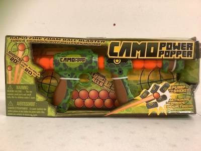 Camo Power Popper, E-Comm Return