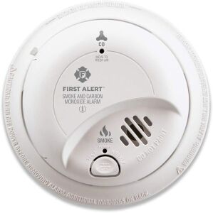 FIRST ALERT BRK SC9120B Hardwired Smoke and Carbon Monoxide Detector with Battery Backup