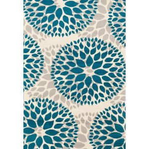 Newport 5' x 7' Blue Area Rug 