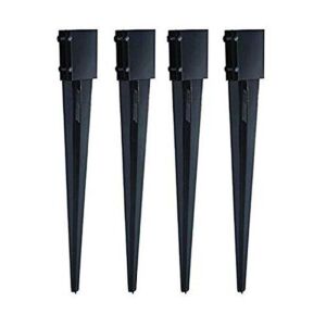 MTB Supply 713049949659 Fence Post Ground Spikes, 36 x 4 x 4 in, 4 Pack 