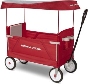 Radio Flyer 3-In-1 EZ Folding Wagon 