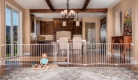 Regalo 192-Inch Super Wide Adjustable Baby Gate and Play Yard. Appears New. E-Commerce Return