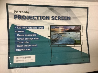 Portable Projector Screen, New