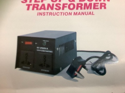 Step Up & Down Transformer, E-Comm Return