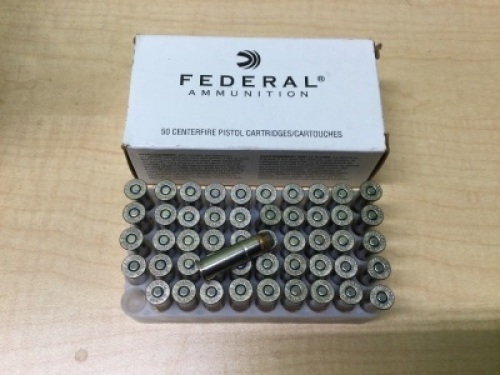 Federal Law Enforcement .38 Spl +P 125Gr JHP 50rd Box