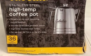 Stainless Steel High Temp Coffee Pot, E-Commerce Return