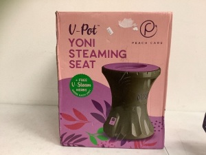 Peach Care V-Pot Yoni Steaming Seat, Appears New