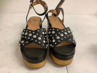 Coach Astor Studded Womens Sandals, 7.5B, Authenticity Unknown, Appears New