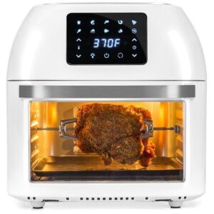 16.9qt 1800W 10-in-1 Family Size Air Fryer Countertop Oven, Rotisserie, Dehydrator