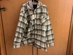 Red Head Men's Lined Flannel, 2XL, Appears New