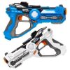 Set of 2 Infrared Laser Tag Blasters w/ Life Tracker