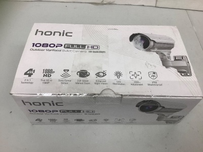 Honic 1080P Bullet Camera, Untested, E-Commerce Return