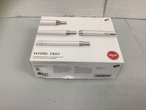 Whirl Trio Styling Wand w/ Interchangeable Barrels, Powers Up, E-Commerce Return