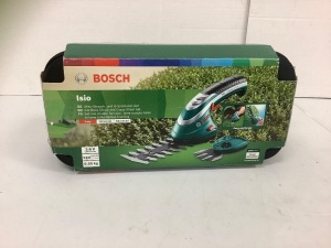 Bosch Grass and Hedge Trimmer, Powers Up, E-Commerce Return