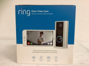 Ring Door View Cam, Untested, E-Commerce Return