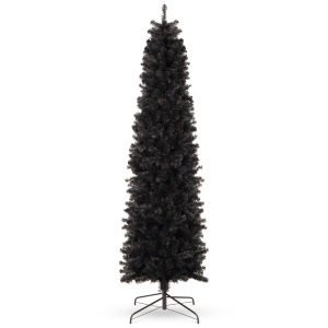 Black Artificial Pencil Holiday Christmas Tree - 6ft