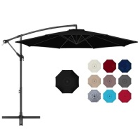 10ft Offset Hanging Patio Umbrella