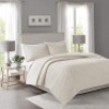 Madison Park Linnette 3 Piece King/Cal King Coverlet Set. Appears New