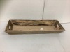 Medium Size Wooden Tray, Appears New