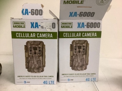 Lot of (2) Moultrie Trail Cameras, Untested, E-Commerce Return