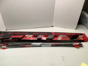 Evidence Bloodsport Box of 6 Arrows, Ecommerce Return